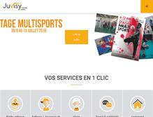 Tablet Screenshot of juvisy.fr